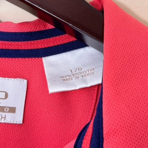 EP Pro Tour Tech Women's Pink Sleeveless Polo Golf Shirt Size Large - Picture 5 of 8